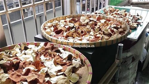 低年份陈皮没有受潮需要翻晒吗 1