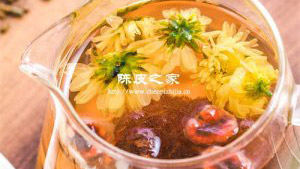 陈皮甘草能与菊花一起泡吗
