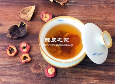 菊花山楂陈皮泡水喝的功效