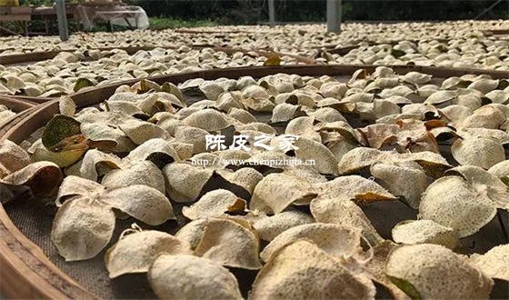 不同年份的陈皮翻晒次数一样吗