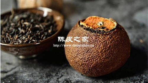 陈皮普洱茶的陈皮发白是发霉了吗