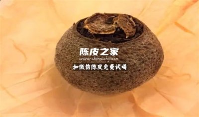 陈皮普洱茶上有白毛能喝吗