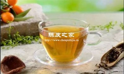 陈皮和茶叶的作用，怎么泡