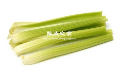 芹菜和陈皮煮水有什么功效
