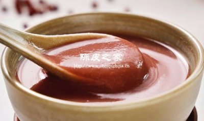 陈皮红豆沙的功效与作用禁忌