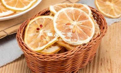 陈皮能跟柠檬片一起泡水喝吗，有什么功效吗