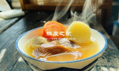 红萝卜可以与陈皮一起煮汤吗
