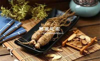 吃人参皂苷后可以喝陈皮水吗