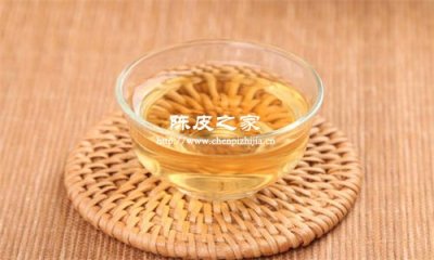 桔红陈皮泡蜜糖水有什么功效