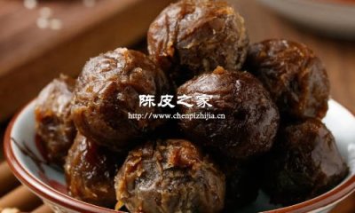 自制陈皮梅的做法与配方