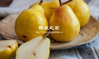 煮冰糖雪梨能不能放陈皮