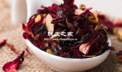 洛神花与陈皮泡水喝的功效