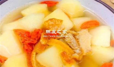 苹果和陈皮煮水喝具有哪些功效