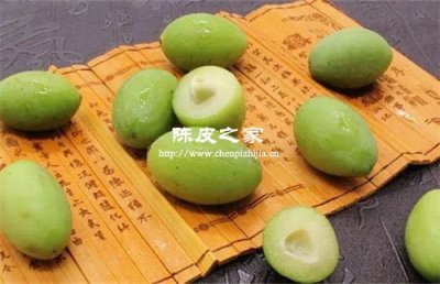 青橄榄和陈皮炖瘦肉汤的功效