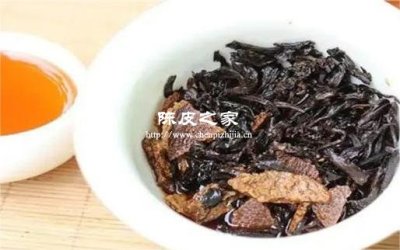 陈皮和黑茶煮每次放多少克