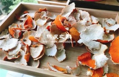 需要晾晒的陈皮表现是怎么样的