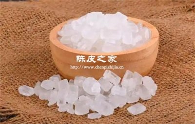 橘子皮煮水适合加冰糖还是白糖