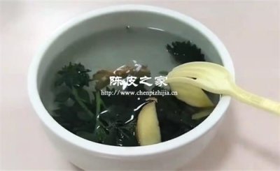 陈皮甘草和什么泡水可以治咳嗽
