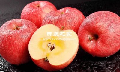 苹果加陈皮煮水有什么功效