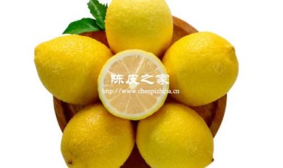 陈皮和柠檬熬膏有什么功效