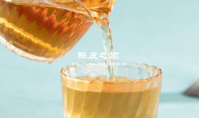 陈皮泡水喝有利尿的功效吗