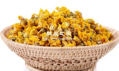 陈皮普洱加菊花泡茶的功效