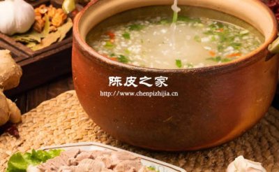 炖羊肉汤能放陈皮吗为什么