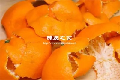 没有陈皮可以用新鲜的橘子皮吗
