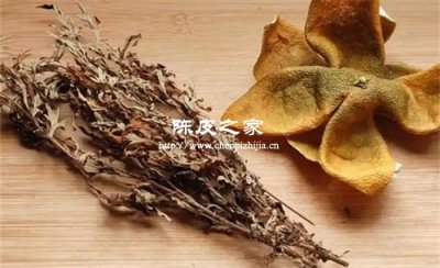 艾叶和陈皮泡水喝有什么作用