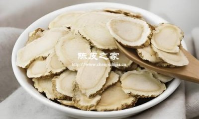 陈皮花旗参菊花泡水的功效