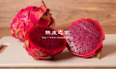 喝陈皮水可以同时吃火龙果吗