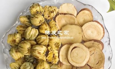 甘草陈皮菊花能一起泡水喝吗