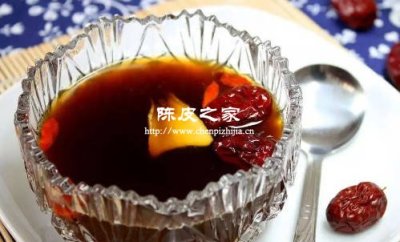 陈皮姜红糖水的功效与作用