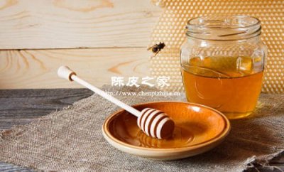 蜂蜜和陈皮能一起泡水喝吗