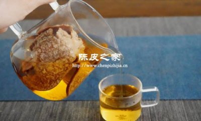 陈皮水的口感是怎样的，好喝吗