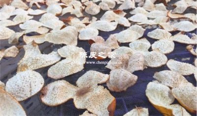 陈皮的制作方法主要是机器烘干吗