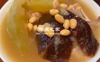 陈皮和黄豆能一起炖汤喝吗
