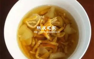 咳嗽有痰煮陈皮白萝卜水喝好吗
