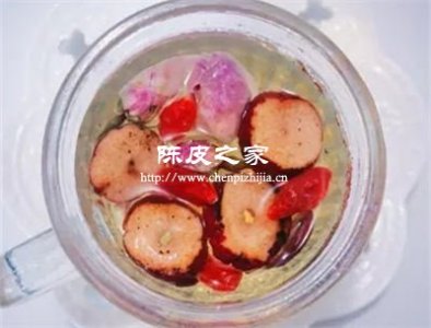 陈皮和玫瑰花泡水喝有什么功效