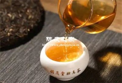 陈皮和生普洱茶搭配效果好吗