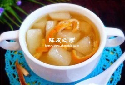 陈皮加冰糖泡水有什么作用