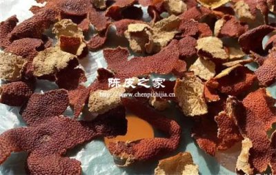 中药蒸晒陈皮的功效与作用