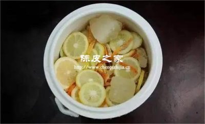 陈皮柠檬玫瑰花一起泡水的功效