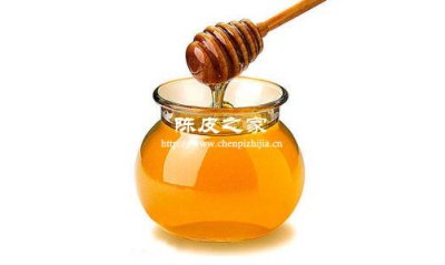 陈皮和蜂蜜可以一起泡水喝吗