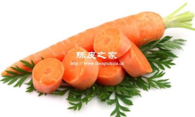 胡萝卜可以和陈皮一起煲汤吗