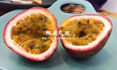 陈皮百香果橙子一起煮水喝能美容养颜吗