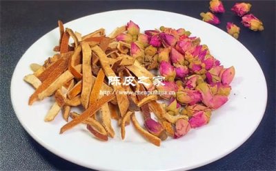 办公室养生茶：陈皮玫瑰解郁提神配方