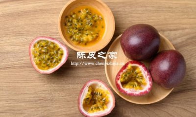 陈皮和百香果一起泡水喝好喝吗，有什么好处