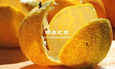 自己做的陈皮多久可以冲水喝
