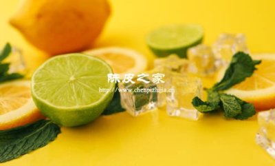 陈皮泡柠檬茶，解腻又好喝还有很多营养